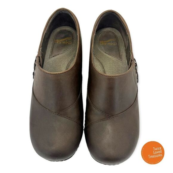 Dansko Stacie Professional Leather Clogs Mules size 40 - Picture 3 of 14